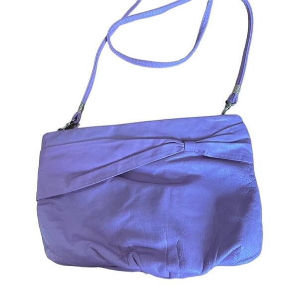 2/40$ LEATHER Vintage barbie Pink Bag cross body bag - Picture 1 of 9